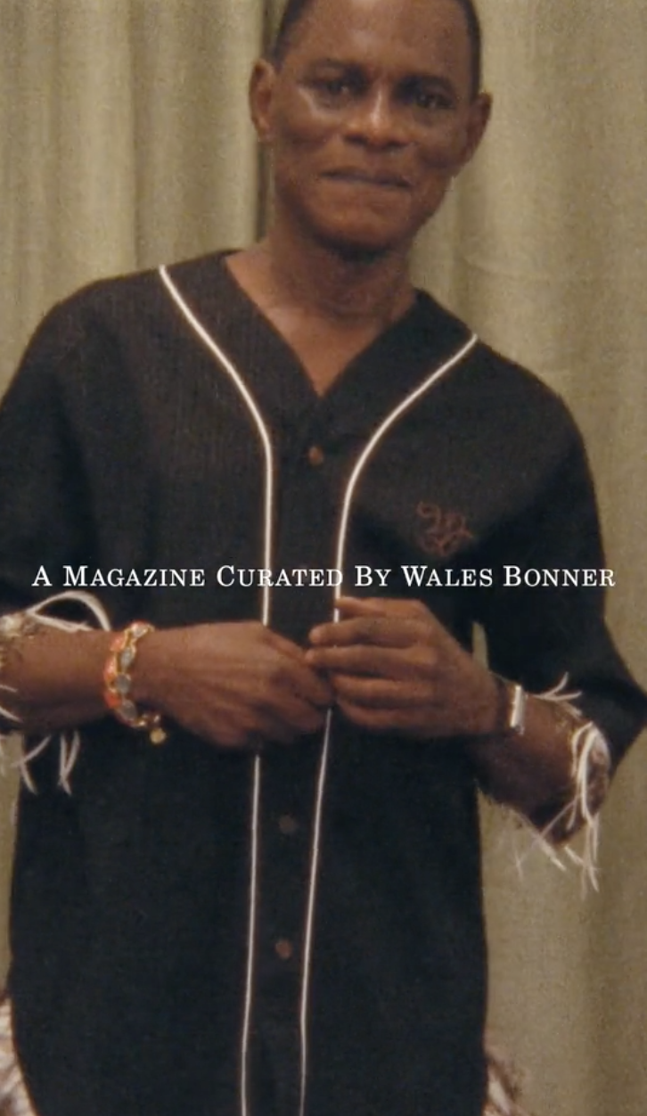 A Magazine Curated by Grace Wales Bonner