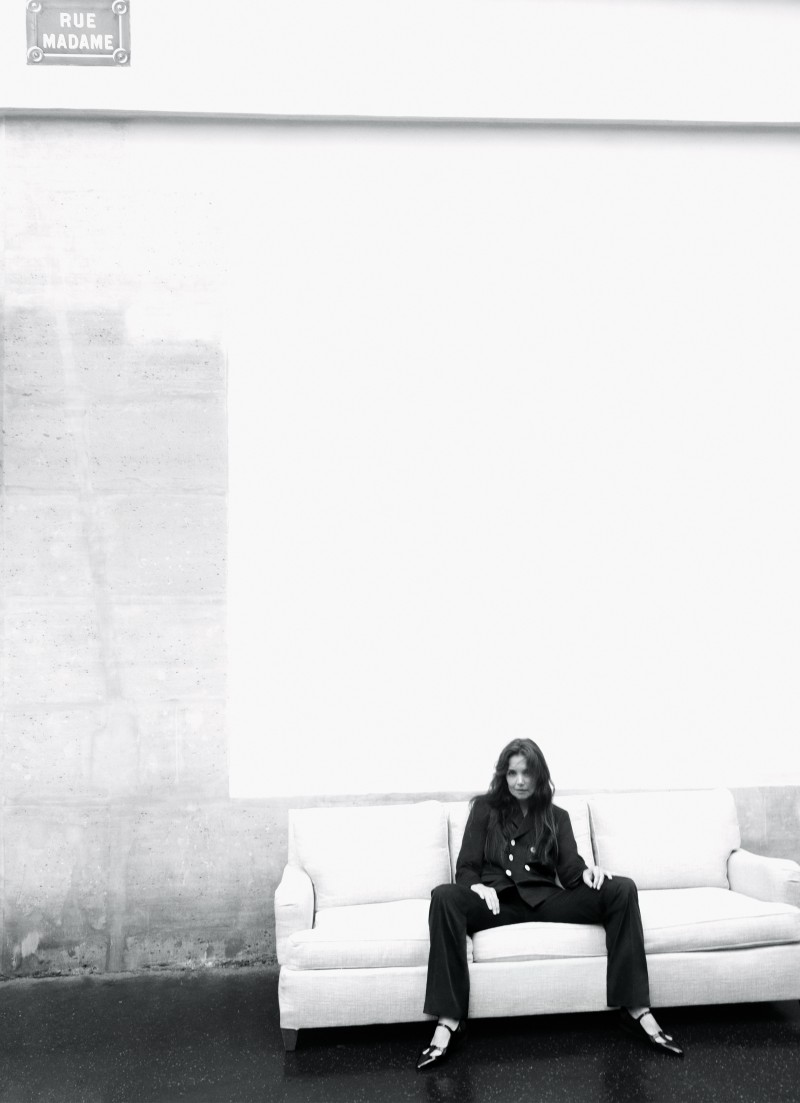 A.P.C. campaign with Katie Holmes