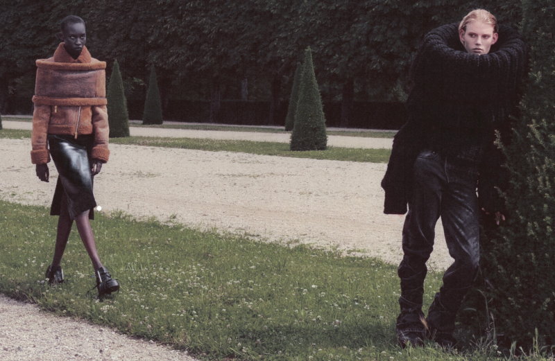 Another Magazine shot by Marie Valognes styled by Camille Bidault Waddington